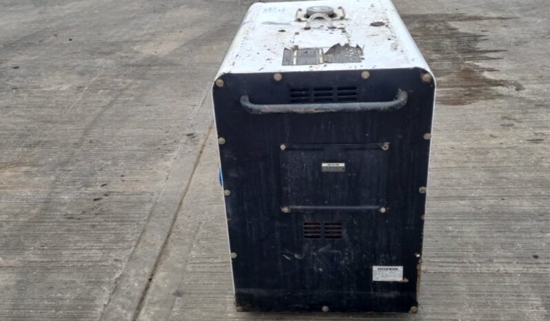 2015 Hyundai DHY 6000SELR Generators For Auction: Leeds, UK – 30th April, 1st, 2nd & 3rd May 25 full