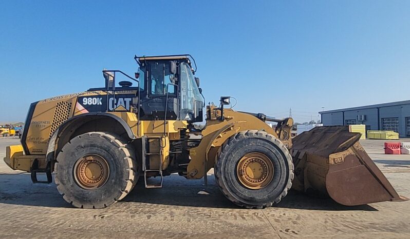 2012 CAT 980K Wheeled Loaders For Auction: Leeds, UK – 30th April, 1st, 2nd & 3rd May 25 full