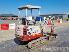 2018 Takeuchi TB216 Mini Excavators For Auction: Leeds, UK – 30th April, 1st, 2nd & 3rd May 25 full