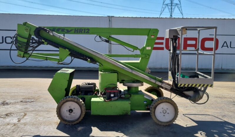 Niftylift HR12DE Manlifts For Auction: Leeds, UK – 30th April, 1st, 2nd & 3rd May 25 full