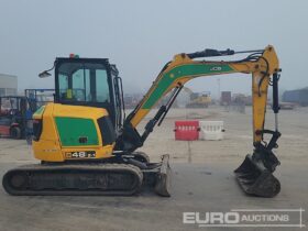 2018 JCB 48Z-1 Mini Excavators For Auction: Leeds, UK – 30th April, 1st, 2nd & 3rd May 25 full
