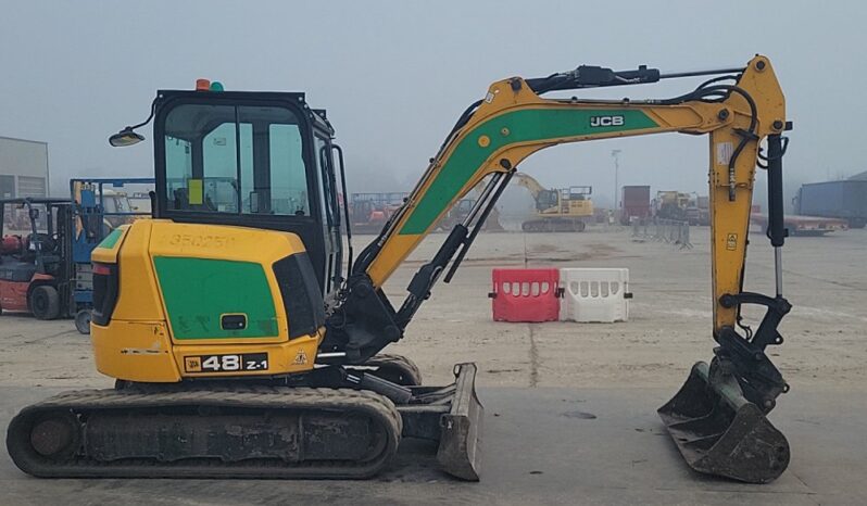 2018 JCB 48Z-1 Mini Excavators For Auction: Leeds, UK – 30th April, 1st, 2nd & 3rd May 25 full