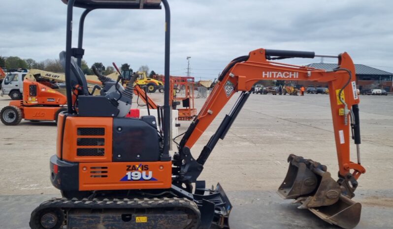 2023 Hitachi ZX19U-6 YLR Mini Excavators For Auction: Leeds, UK – 30th April, 1st, 2nd & 3rd May 25 full