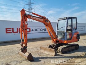 Hitachi EX35-2 Mini Excavators For Auction: Leeds, UK – 30th April, 1st, 2nd & 3rd May 25
