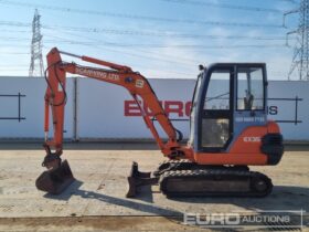 Hitachi EX35-2 Mini Excavators For Auction: Leeds, UK – 30th April, 1st, 2nd & 3rd May 25 full