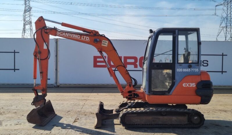Hitachi EX35-2 Mini Excavators For Auction: Leeds, UK – 30th April, 1st, 2nd & 3rd May 25 full