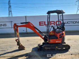 2020 Kubota U17-3 Mini Excavators For Auction: Leeds, UK – 30th April, 1st, 2nd & 3rd May 25 full