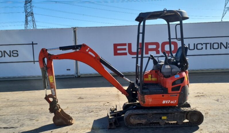 2020 Kubota U17-3 Mini Excavators For Auction: Leeds, UK – 30th April, 1st, 2nd & 3rd May 25 full