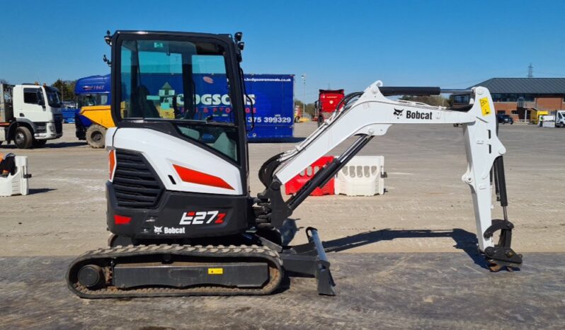2019 Bobcat E27Z Mini Excavators For Auction: Leeds, UK – 30th April, 1st, 2nd & 3rd May 25 full