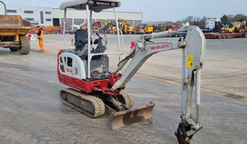 2020 Takeuchi TB216 Mini Excavators For Auction: Leeds, UK – 30th April, 1st, 2nd & 3rd May 25 full