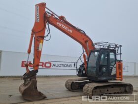 2018 Hitachi ZX135US-6 10 Ton+ Excavators For Auction: Leeds, UK – 30th April, 1st, 2nd & 3rd May 25