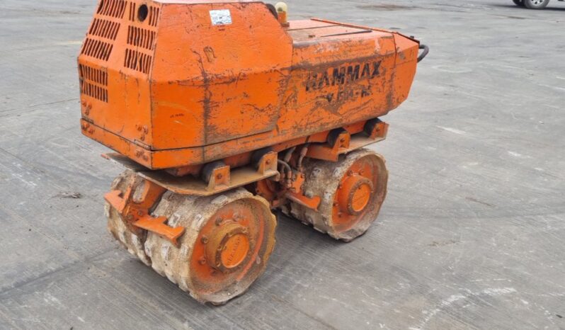 Rammax RW1504 Asphalt / Concrete Equipment For Auction: Leeds, UK – 30th April, 1st, 2nd & 3rd May 25