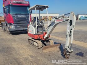 2017 Takeuchi TB216 Mini Excavators For Auction: Leeds, UK – 30th April, 1st, 2nd & 3rd May 25 full