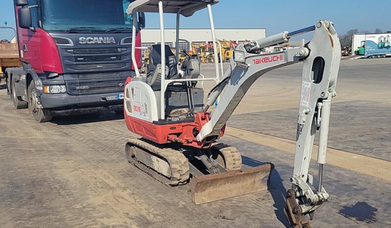 2017 Takeuchi TB216 Mini Excavators For Auction: Leeds, UK – 30th April, 1st, 2nd & 3rd May 25 full