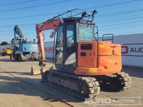 2018 Hitachi ZX85USB-5 6 Ton+ Excavators For Auction: Leeds, UK – 30th April, 1st, 2nd & 3rd May 25 full