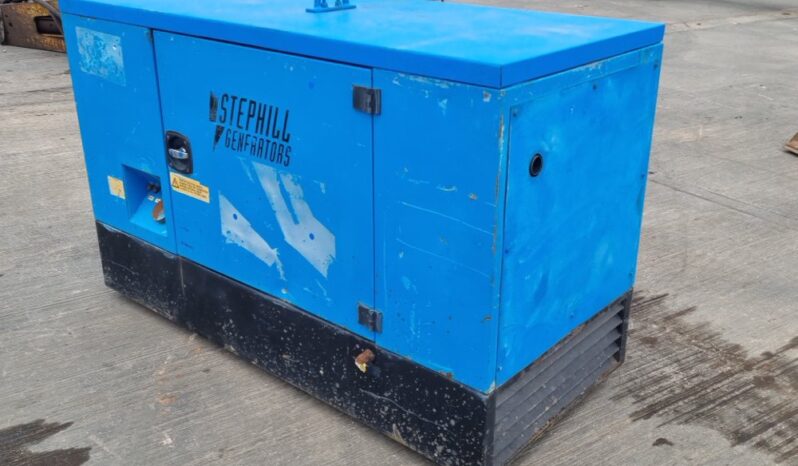 Stephill 26kVA Generator, Yanmar Engine Generators For Auction: Leeds, UK – 30th April, 1st, 2nd & 3rd May 25