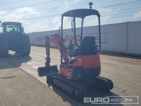 2016 Kubota U17-3A Mini Excavators For Auction: Leeds, UK – 30th April, 1st, 2nd & 3rd May 25 full