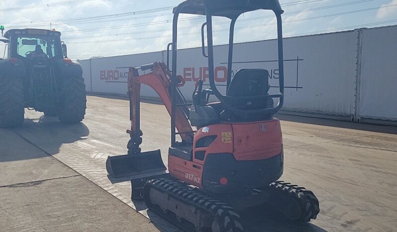 2016 Kubota U17-3A Mini Excavators For Auction: Leeds, UK – 30th April, 1st, 2nd & 3rd May 25 full