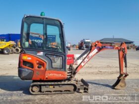2016 Kubota KX016-4 Mini Excavators For Auction: Leeds, UK – 30th April, 1st, 2nd & 3rd May 25 full