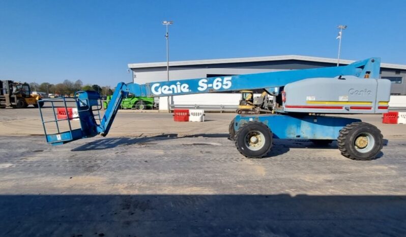 Genie S65 Manlifts For Auction: Leeds, UK – 30th April, 1st, 2nd & 3rd May 25 full