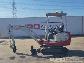 2017 Takeuchi TB216 Mini Excavators For Auction: Leeds, UK – 30th April, 1st, 2nd & 3rd May 25 full