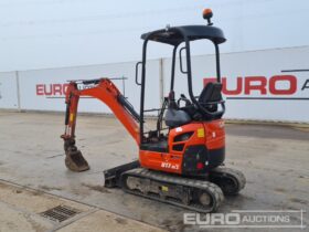 2020 Kubota U17-3 Mini Excavators For Auction: Leeds, UK – 30th April, 1st, 2nd & 3rd May 25 full