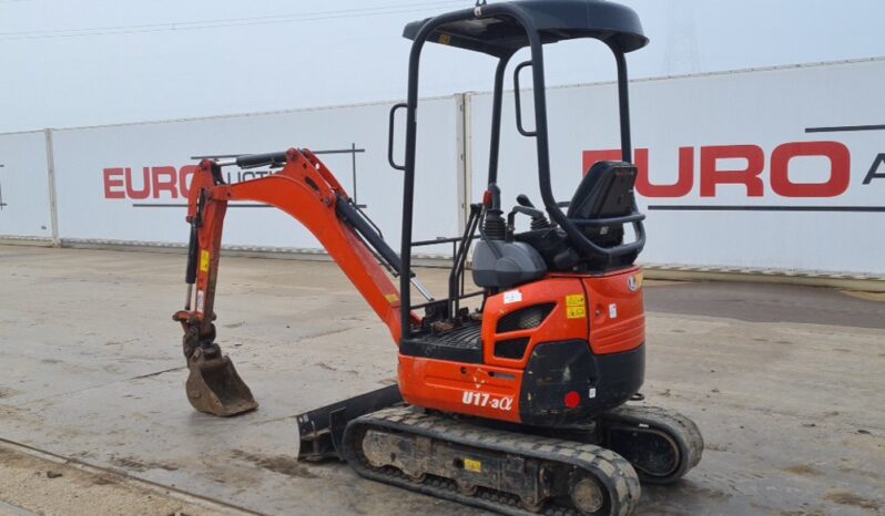 2020 Kubota U17-3 Mini Excavators For Auction: Leeds, UK – 30th April, 1st, 2nd & 3rd May 25 full