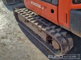 2023 Kubota KX016-4 Mini Excavators For Auction: Leeds, UK – 30th April, 1st, 2nd & 3rd May 25 full