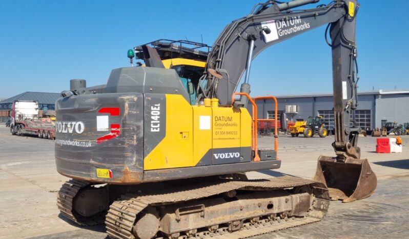 2017 Volvo EC140EL 10 Ton+ Excavators For Auction: Leeds, UK – 30th April, 1st, 2nd & 3rd May 25 full