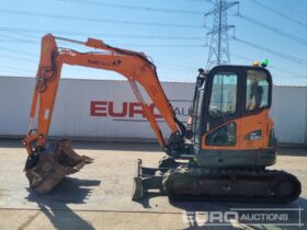 2021 Doosan DX62R-3 6 Ton+ Excavators For Auction: Leeds, UK – 30th April, 1st, 2nd & 3rd May 25 full