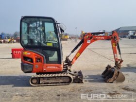 2023 Kubota KX016-4 Mini Excavators For Auction: Leeds, UK – 30th April, 1st, 2nd & 3rd May 25 full