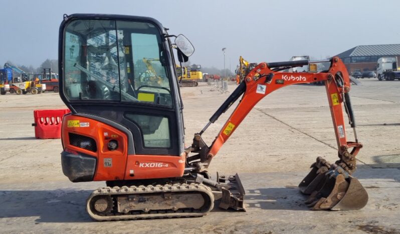 2023 Kubota KX016-4 Mini Excavators For Auction: Leeds, UK – 30th April, 1st, 2nd & 3rd May 25 full