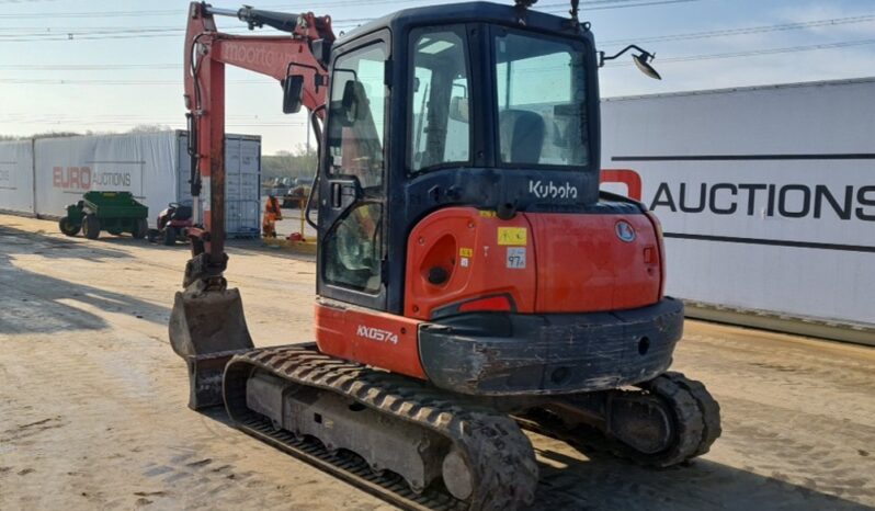 2015 Kubota KX057-4 Mini Excavators For Auction: Leeds, UK – 30th April, 1st, 2nd & 3rd May 25 full