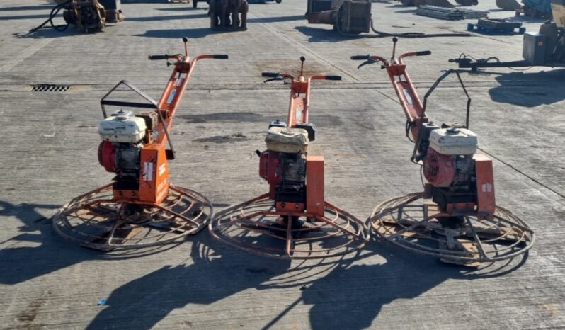 Mta Concrete Power Float, Honda Engine (3 of) Asphalt / Concrete Equipment For Auction: Leeds, UK – 30th April, 1st, 2nd & 3rd May 25 full