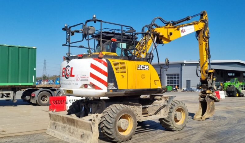 2021 JCB JS145W+ Wheeled Excavators For Auction: Leeds, UK – 30th April, 1st, 2nd & 3rd May 25 full