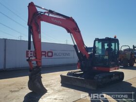 2016 Kubota KX080-4 6 Ton+ Excavators For Auction: Leeds, UK – 30th April, 1st, 2nd & 3rd May 25
