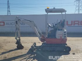 2019 Takeuchi TB215R Mini Excavators For Auction: Leeds, UK – 30th April, 1st, 2nd & 3rd May 25 full
