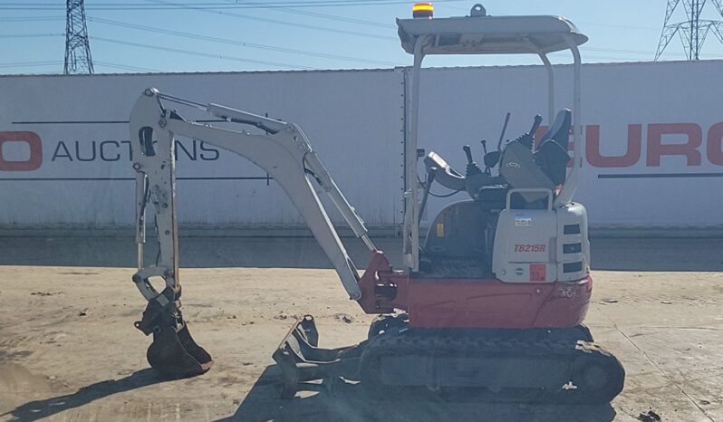 2019 Takeuchi TB215R Mini Excavators For Auction: Leeds, UK – 30th April, 1st, 2nd & 3rd May 25 full
