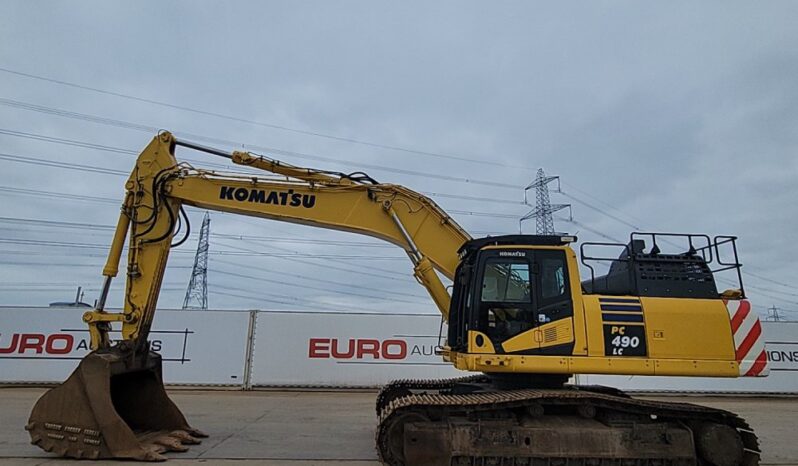 2019 Komatsu PC490LC-11 20 Ton+ Excavators For Auction: Leeds, UK – 30th April, 1st, 2nd & 3rd May 25 full