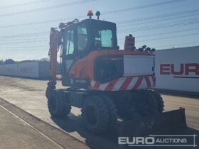 2023 Doosan DX100W-7 Wheeled Excavators For Auction: Leeds, UK – 30th April, 1st, 2nd & 3rd May 25 full