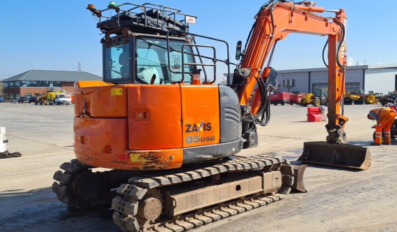 2018 Hitachi ZX85USB-5 6 Ton+ Excavators For Auction: Leeds, UK – 30th April, 1st, 2nd & 3rd May 25 full