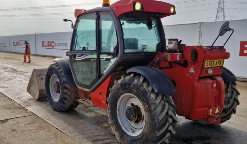 2016 Manitou MT741 Telehandlers For Auction: Leeds, UK – 30th April, 1st, 2nd & 3rd May 25 full