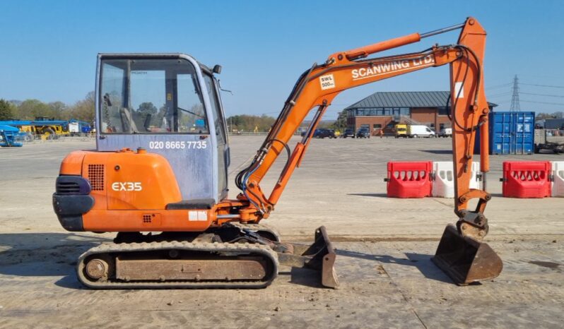Hitachi EX35-2 Mini Excavators For Auction: Leeds, UK – 30th April, 1st, 2nd & 3rd May 25 full