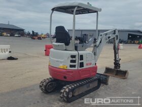 2019 Takeuchi TB215R Mini Excavators For Auction: Leeds, UK – 30th April, 1st, 2nd & 3rd May 25 full