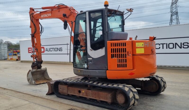 2010 Hitachi ZX85USBLC-3 6 Ton+ Excavators For Auction: Leeds, UK – 30th April, 1st, 2nd & 3rd May 25 full