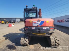 2018 Kubota KX080-4A 6 Ton+ Excavators For Auction: Leeds, UK – 30th April, 1st, 2nd & 3rd May 25 full