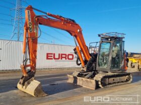 2018 Hitachi ZX85USB-5 6 Ton+ Excavators For Auction: Leeds, UK – 30th April, 1st, 2nd & 3rd May 25