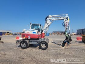 2021 Takeuchi TB295W Wheeled Excavators For Auction: Leeds, UK – 30th April, 1st, 2nd & 3rd May 25 full