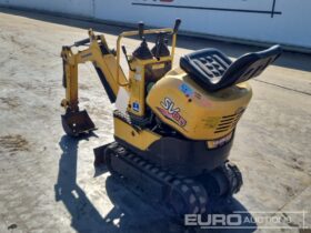 Yanmar SV05-B Micro Excavators For Auction: Leeds, UK – 30th April, 1st, 2nd & 3rd May 25 full