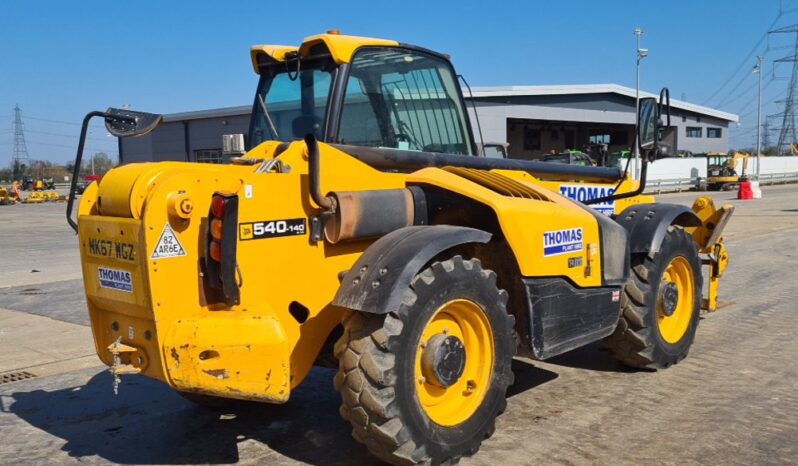 2017 JCB 540-140 Hi Viz Telehandlers For Auction: Leeds, UK – 30th April, 1st, 2nd & 3rd May 25 full